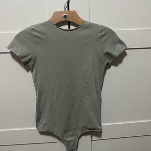 SKIMS Olive Green Bodysuit
